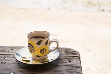 海の見えるカフェ