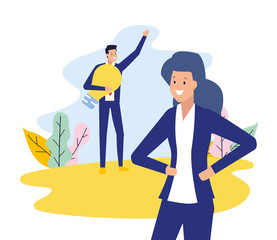 people business work