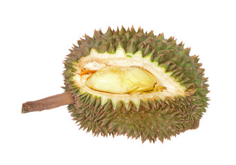 durian isolated on white background