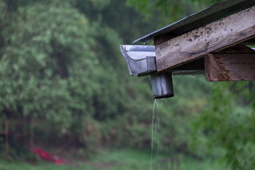 Rainwater trough