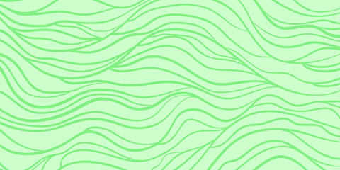 Obraz premium Colorful wavy background. Hand drawn waves. Stripe texture with many lines. Waved pattern. Colored illustration for banners, flyers or posters