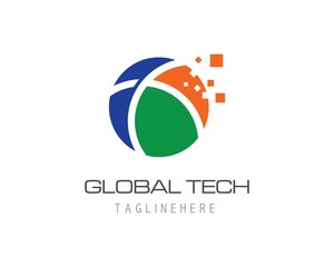 Global technology logo