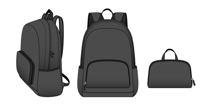 Backpack Sketch Images – Browse 27,267 Stock Photos, Vectors, and Video