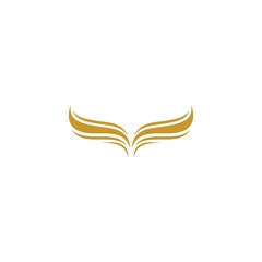 Wing logo template symbol icon illustration
