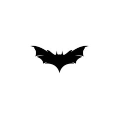 Bat logo template vector icon illustration