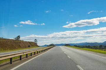 road in mountains