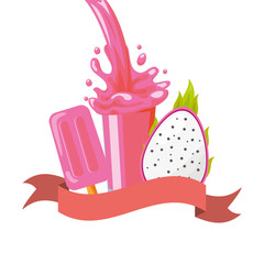 tropical fruits design
