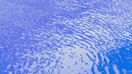 close up ocean water background , blue water ripples texture