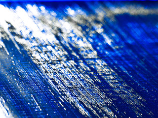 Blue background  with water droplets 