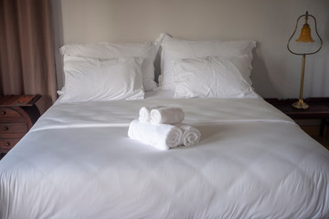 Fototapeta na wymiar White mattress