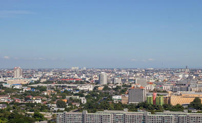 Obraz premium panorama view Bangkok city landscape