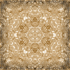 Abstract vintage background with concentric pattern