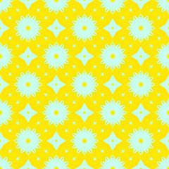 Beauty yellow geometric pattern