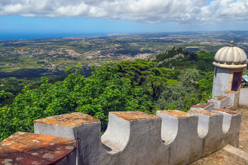 Pena Castle, Sintra, Lisbon District, in Portugal