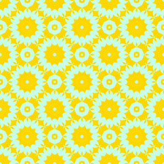 Fototapeta na wymiar Beauty floral yellow pattern, spring cover design