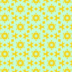 Beauty floral yellow pattern, spring cover design