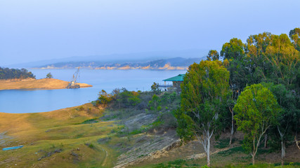 Obraz premium Beautiful Landscape of Dam