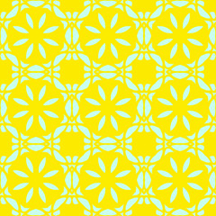 Fototapeta premium Beauty yellow geometric pattern