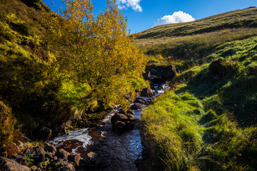 Fototapeta na wymiar Glenariff is a valley of County Antrim, Northern Ireland.