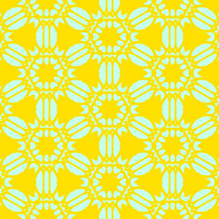 Beauty vintage yellow texture, floral pattern