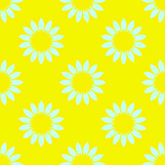 Beauty vintage yellow texture, floral pattern