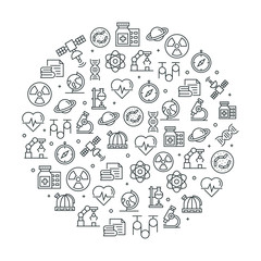 SCIENCE BANNER CONCEPT