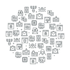 CYBER SECURITY BANNER CONCEPT