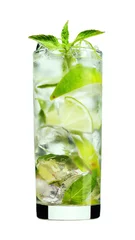 Foto op Plexiglas Fresh mojito cocktail isolated  © lotus_studio