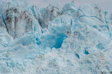 Fototapeta na wymiar Glacier d'Alaska