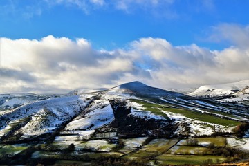View from Win Hill Pike, Derbyshire, England