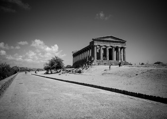 Obraz premium Agrigento (Sicilita), Valle dei Templi