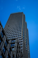 Fototapeta na wymiar Den Haag, Netherlands, , a large skyscraper in a city