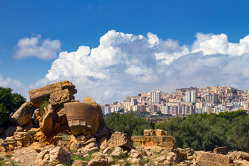 Agrigento (Sicilita), Valle dei Templi