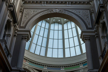 Den Haag, Netherlands, , a large clock sitting in front of a building