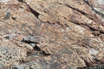Rough coastal stone background photo