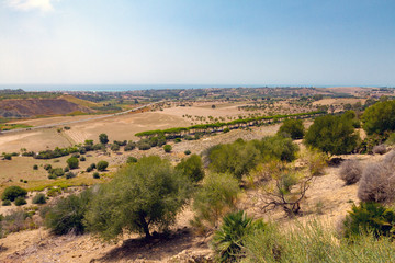 Fototapeta na wymiar Agrigento (Sicilita), Valle dei Templi