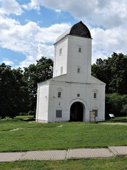 Fototapeta na wymiar old stone church in moscow