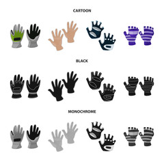 Fototapeta premium Vector design of silhouette and safety logo. Collection of silhouette and comfort vector icon for stock.