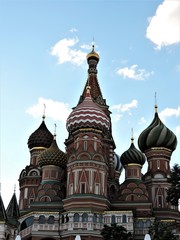 Fototapeta na wymiar st basils cathedral in moscow