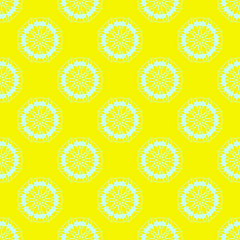 Yellow beautiful floral pattern , spring texture