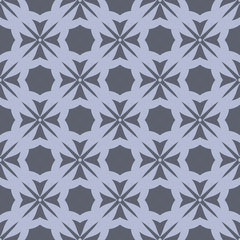 Grey minimalistic geometric seamless pattern