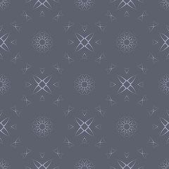 Grey geometric pattern with abstract form