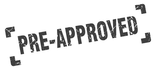 pre-approved