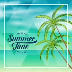 Fototapeta premium summer time beach holiday lovely background