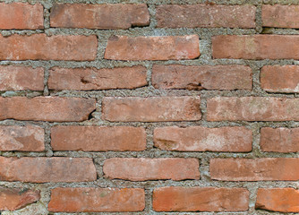 Old brick wall texture background.