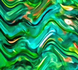 Obraz premium Abstract modern swirl marbled background. Shapes and curves vortex and lines elements. Psychedelic warm and bright texture. Waves graphic design.