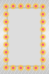 背景素材壁紙,ピクチャーフレーム,写真枠,額縁,縞模様,花柄,宣伝広告ポスター,無料素材,フリーサイズ,