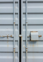 Doors of a cargo container