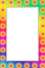 背景素材壁紙,ピクチャーフレーム,写真枠,額縁,縞模様,花柄,宣伝広告ポスター,無料素材,フリーサイズ,