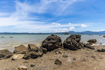 Fototapeta na wymiar Koutu boulders, New Zealand